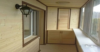 Отделка балкона под ключ Людиново, цена от 5761 руб.